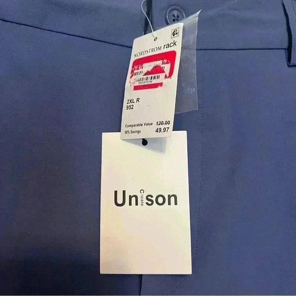 UNISON - Everyday Tech Short with Internal Drawcord-Men’s Size 2XL R - NWT - Picture 6 of 6